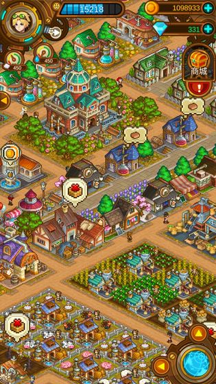 蒸汽小镇农场与战斗