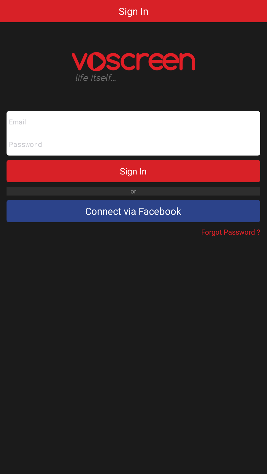 Voscreen一句英語截圖