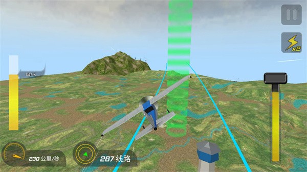 高空飛機(jī)模擬