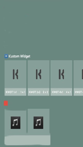 Kwgt桌面小插件