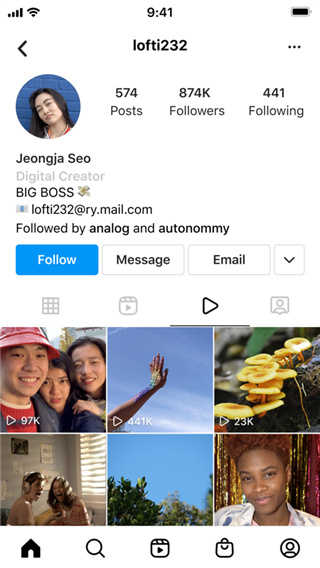 instagram漢化版截圖