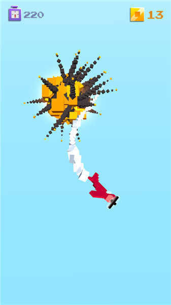 飛機(jī)導(dǎo)彈大戰(zhàn)截圖