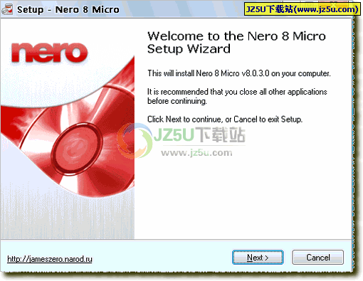光盤刻錄Nero 8 Micro 8.3.6.0簡(jiǎn)體中文特別版_包含Nero Burning Rom