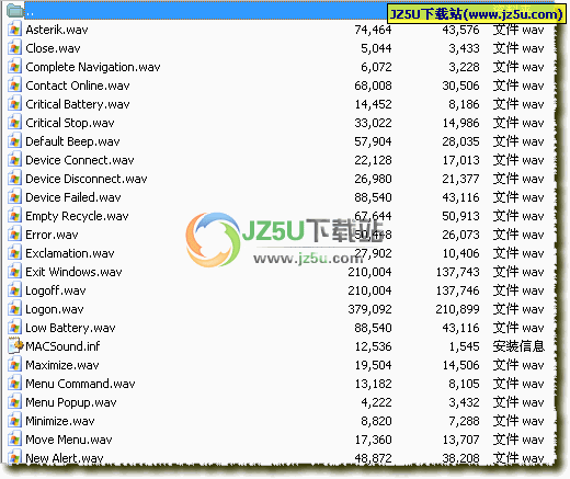 蘋果電腦(MacOs X)主題聲音_聽了后讓你拋棄windowsXP的系統(tǒng)聲音