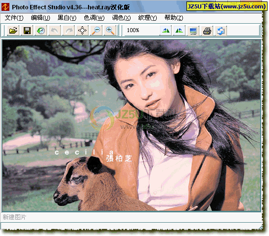 Photo Effect Studio(神奇的图片处理软件)5.56汉化绿色特别版