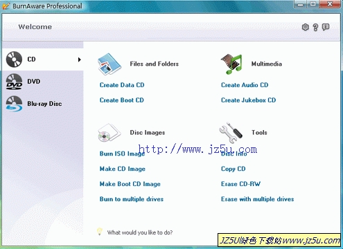 光盘刻录工具BurnAware Pro 12.6.0 中文绿色便携版