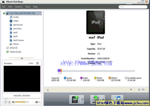 Xilisoft ipad Magic(ipad電影格式轉換)V3.2.2.1019多語言綠色版