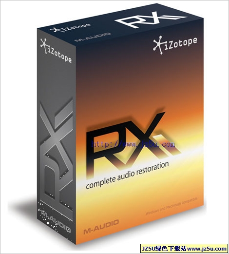 專業(yè)音頻降噪工具_iZotope RX Advanced 1.30英文特別版