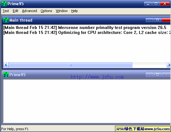Prime95 x64 V29.8.6英文绿色版