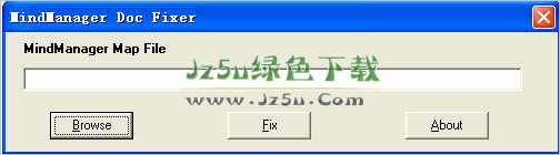 mmap文件修復(fù)(MindManager Doc Fixer) V1.01綠色版
