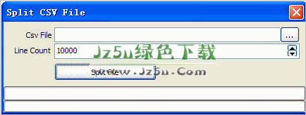 CSV文件分割器(Split CSV File) V1.0.0.0 綠色英文版