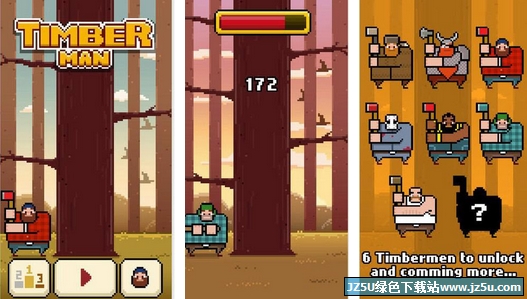 瘋狂伐木工Timberman 3.1 安卓版