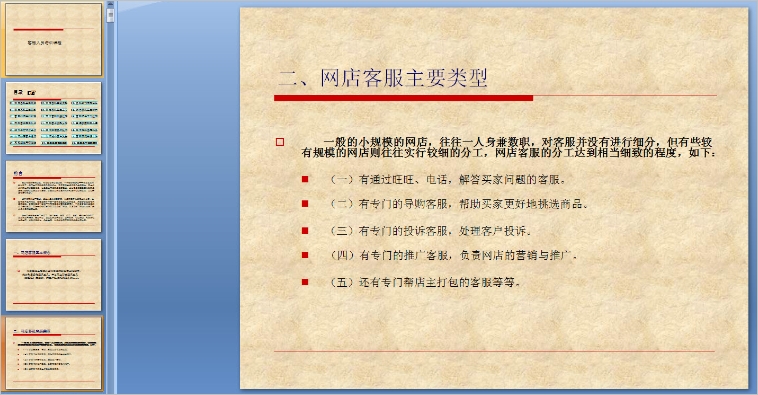 網(wǎng)店客服培訓資料PPT視頻2015 最新版
