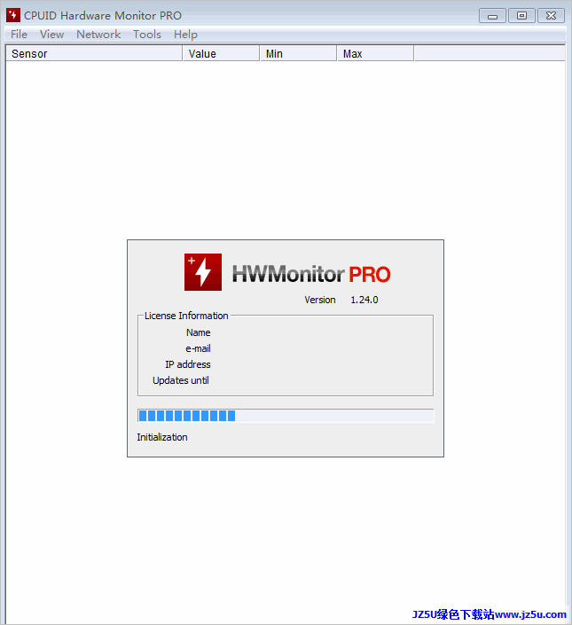 HWMonitor Pro(CPU主板監(jiān)測)[64Bit]v1.31.0 英文綠色版