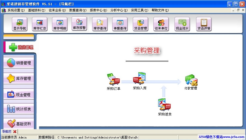 里諾進(jìn)銷存管理軟件V2.91 綠色特別版