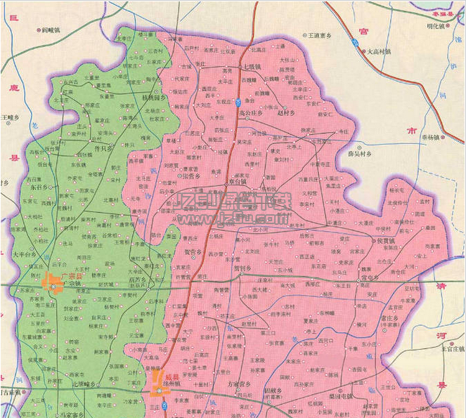 威县地图全图1.0 高清版