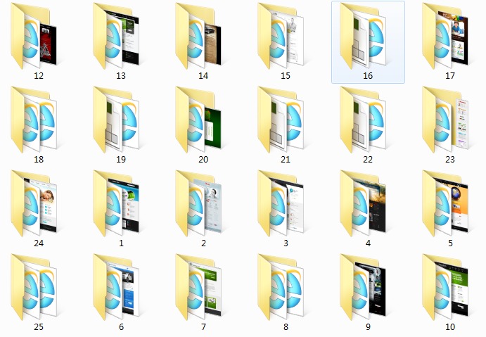 25个经典网站源代码合集