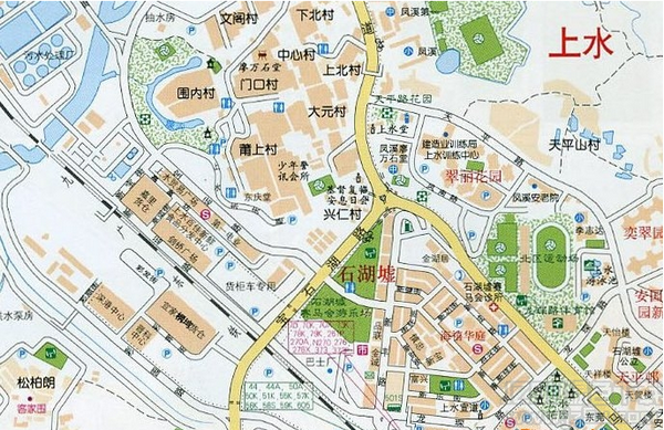 新界上水地图 1.0 高清版