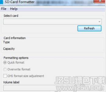 SD Card Formatter 5.0.1 英文安装版