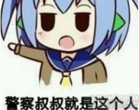喂警察叔叔就是这个人表情包 完整版