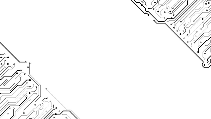 抽象风格电子线路PPT背景图片 2019 版