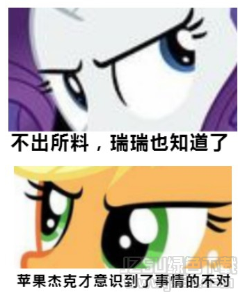 小马宝莉发现事情不简单表情包 高清版