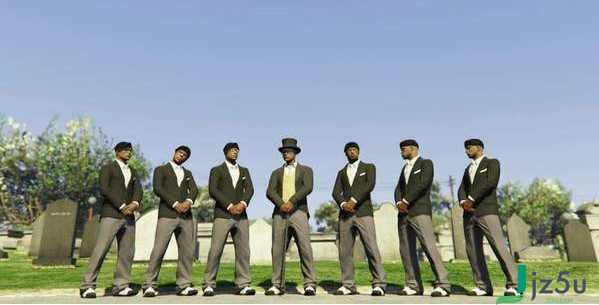 黑人抬棺表情包 高清版