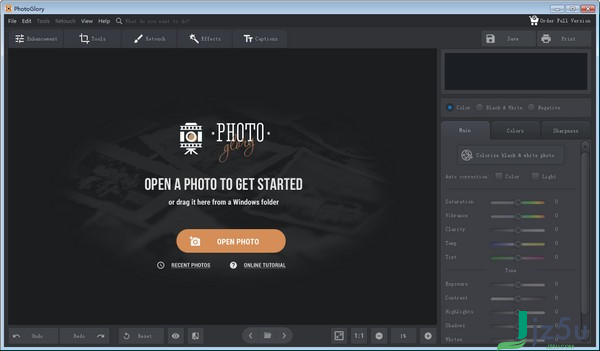 PhotoGlory照片修复软件 v1.25 最新版