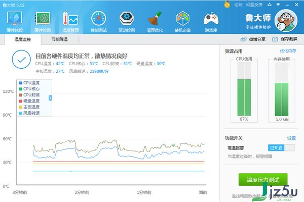 鲁大师 v5.1020.1205.618官方最新版