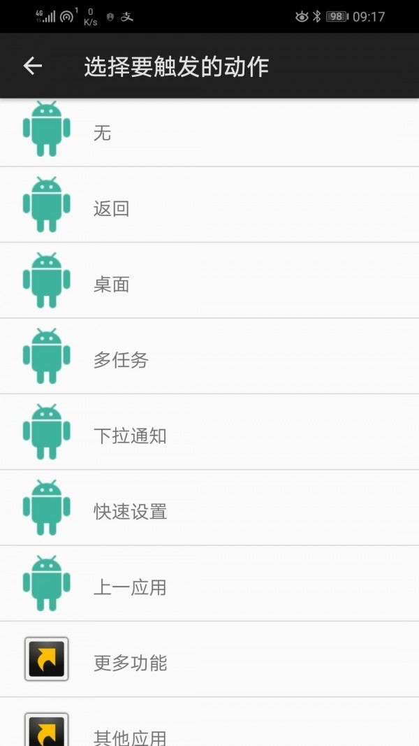 微動手勢截圖