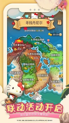 不休的烏拉拉Hello Kitty