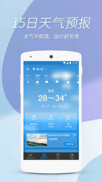每日天氣截圖