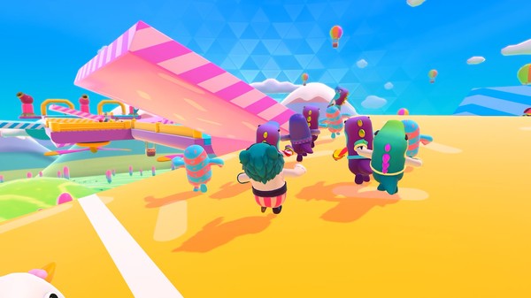 糖豆人抓尾巴游戏截图