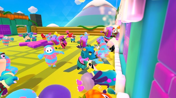 糖豆人抓尾巴游戏截图