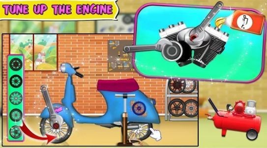 踏板車維修技工店安卓版截圖
