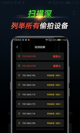 針孔查