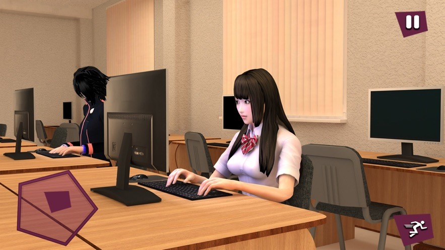 動漫學校的女孩生活模擬器手機版截圖