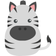 斑馬P圖