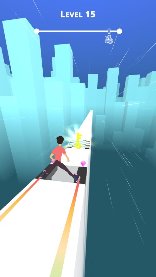 我轮滑贼六手游截图