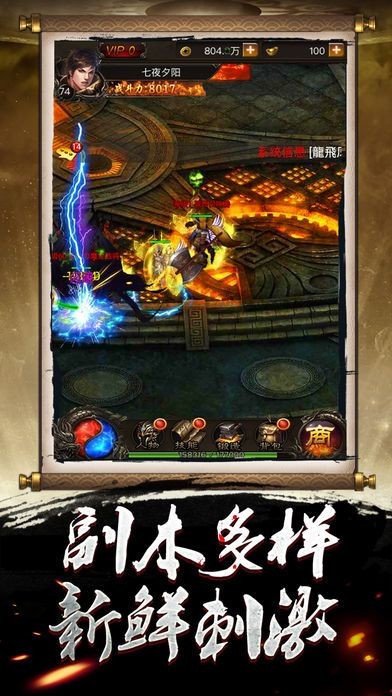 神龙尊者国服截图