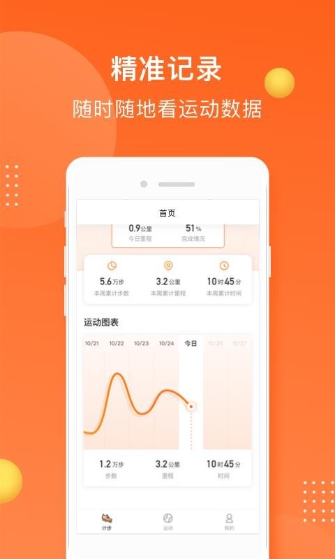 小熊計(jì)步截圖