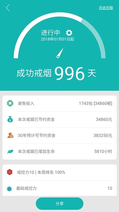 戒煙邦截圖