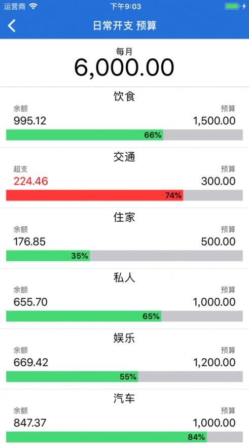 隨身賬本截圖