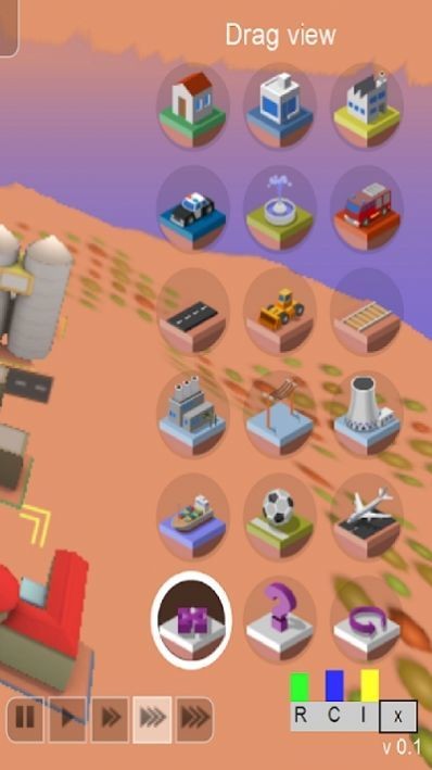 模拟城市天际线截图