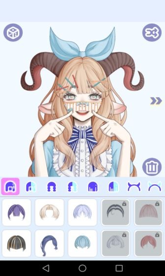 怪物女孩換裝截圖