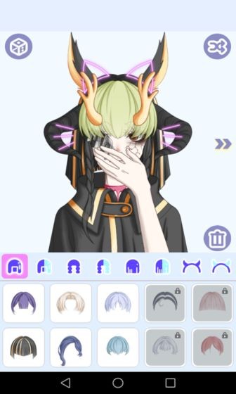 怪物女孩換裝截圖