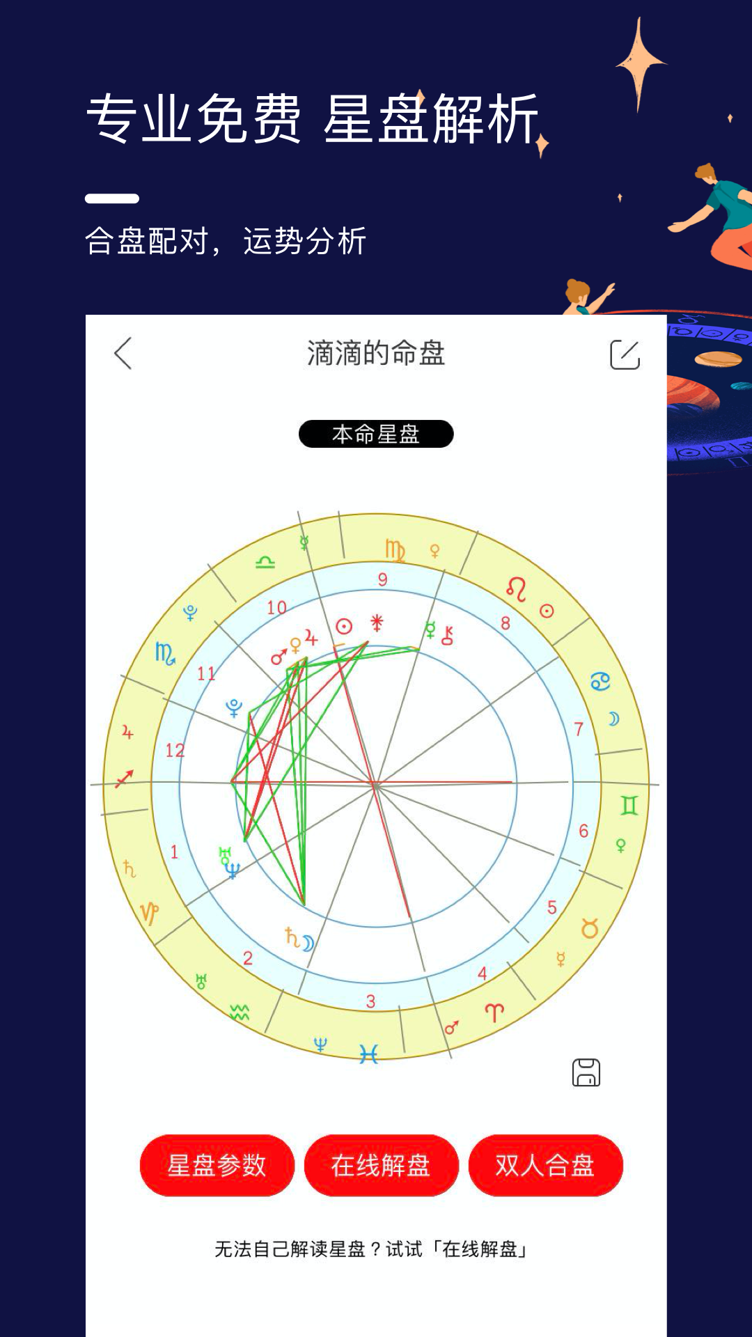 星盤說截圖