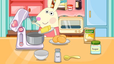 兔宝宝制作甜品截图
