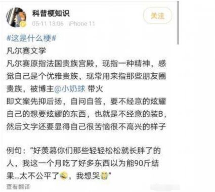 凡爾賽文學(xué)大師截圖