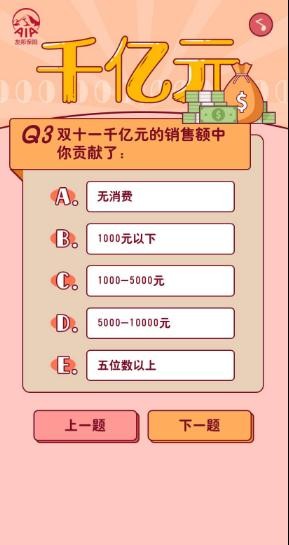 雙11剁手等級測試游戲截圖
